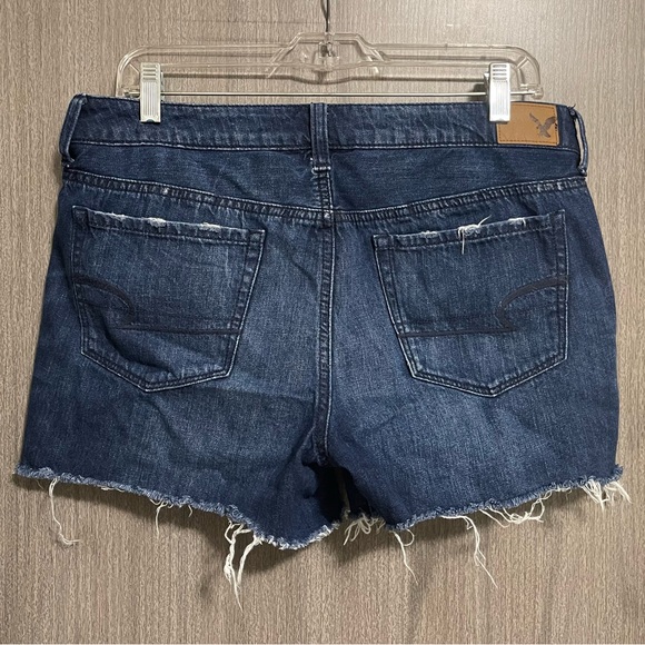 American Eagle Outfitters Pants - American Eagle Boy Midi Shorts - Dark Wash - Size 10